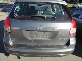 2004 TOYOTA MATRIX GRAY 1.8L MT Z15126